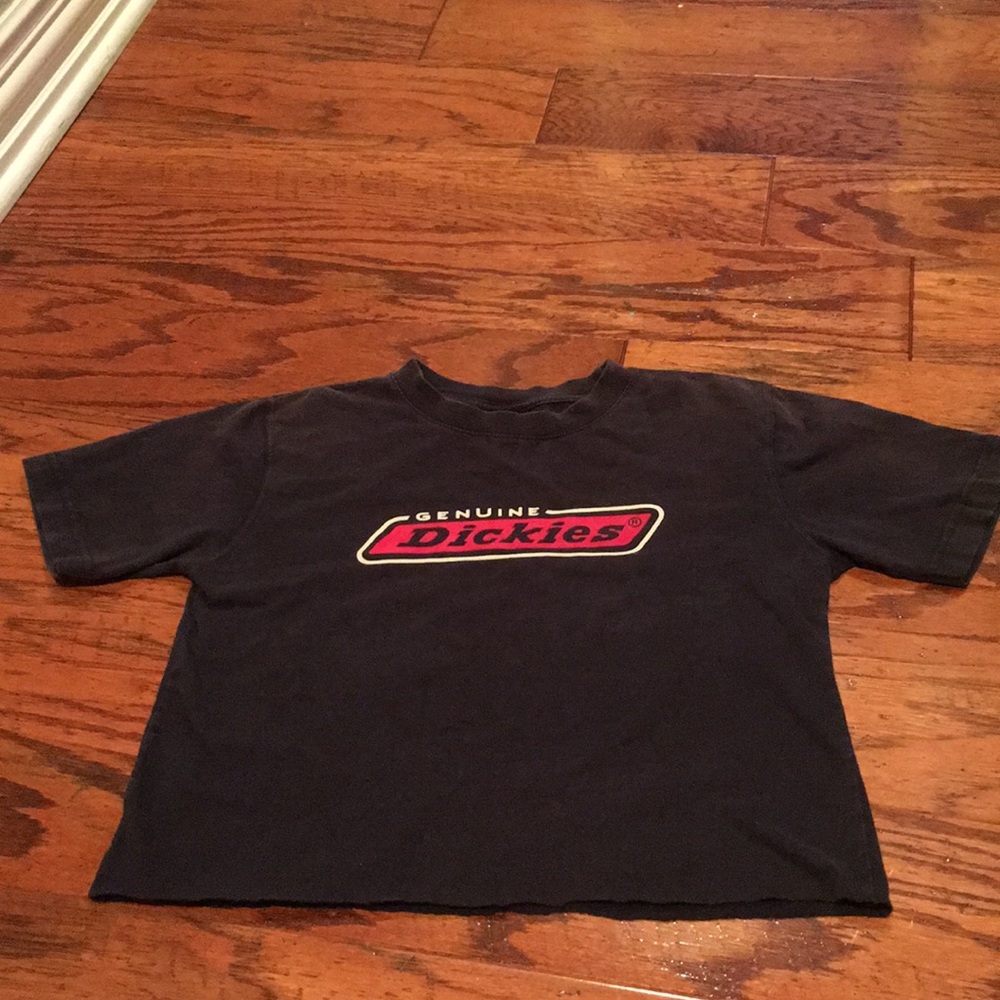 genuine dickies cropped tee